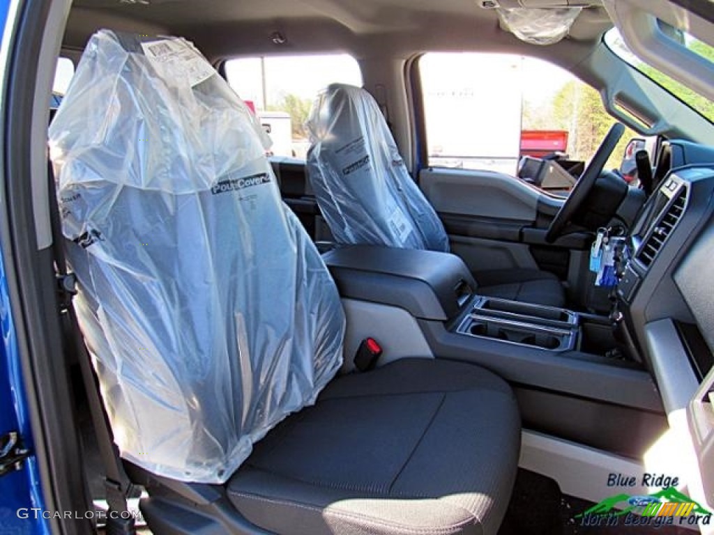2017 F150 XL SuperCrew 4x4 - Lightning Blue / Black photo #12