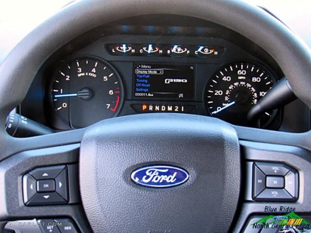 2017 F150 XL SuperCrew 4x4 - Lightning Blue / Black photo #19