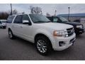 2017 White Platinum Ford Expedition EL Limited 4x4  photo #1