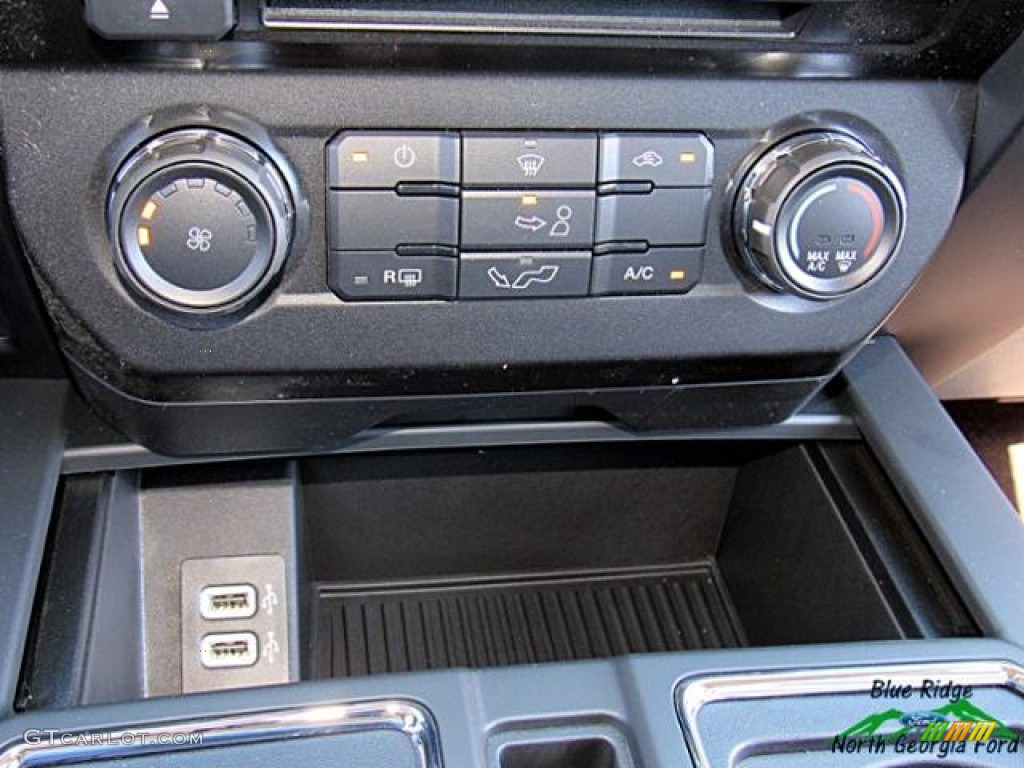 2017 F150 XL SuperCrew 4x4 - Lightning Blue / Black photo #23