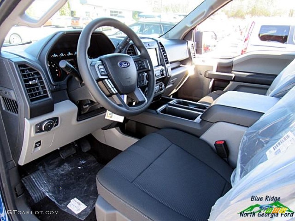 2017 F150 XL SuperCrew 4x4 - Lightning Blue / Black photo #29