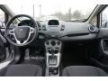Charcoal Black 2017 Ford Fiesta SE Hatchback Dashboard