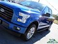 2017 Lightning Blue Ford F150 XL SuperCrew 4x4  photo #33