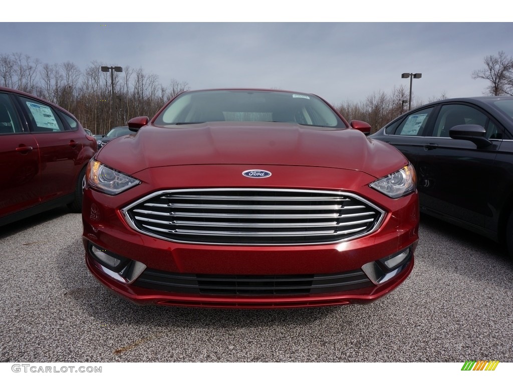 2017 Fusion S - Ruby Red / Ebony photo #2