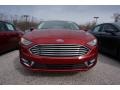 2017 Ruby Red Ford Fusion S  photo #2