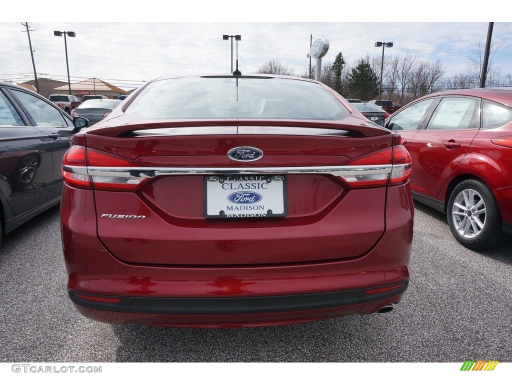 2017 Fusion S - Ruby Red / Ebony photo #3