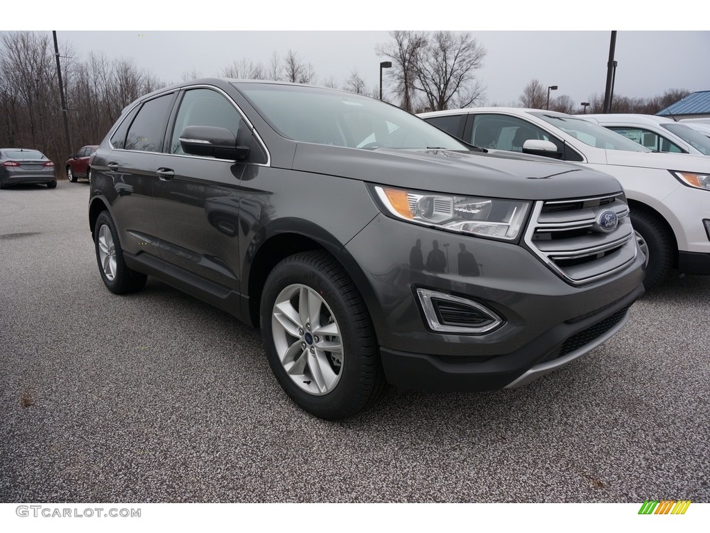 Magnetic Metallic 2017 Ford Edge SEL AWD Exterior Photo #119178488