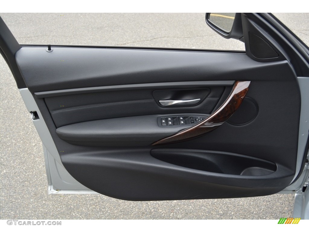 2014 3 Series 328i xDrive Sedan - Glacier Silver Metallic / Black photo #8