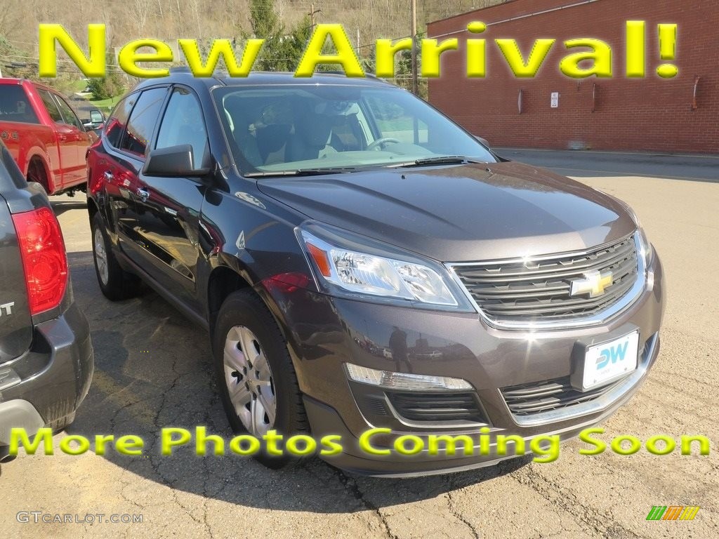 2014 Traverse LS AWD - Cyber Grey Metallic / Dark Titanium/Light Titanium photo #1