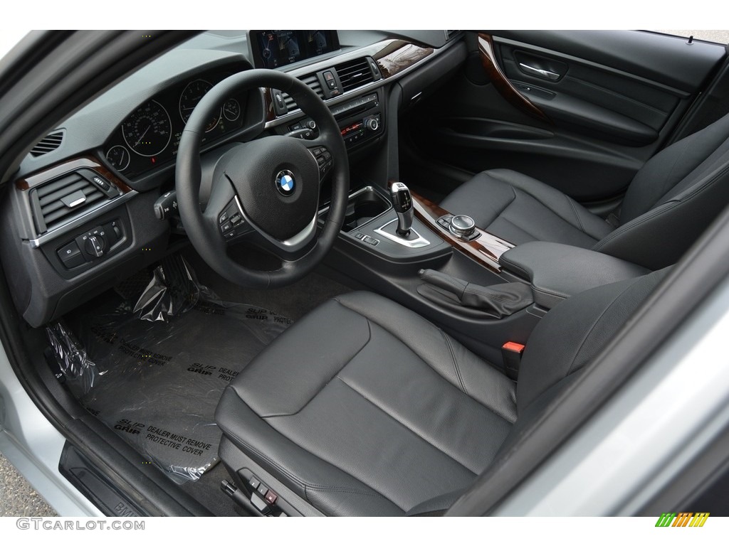 2014 3 Series 328i xDrive Sedan - Glacier Silver Metallic / Black photo #10
