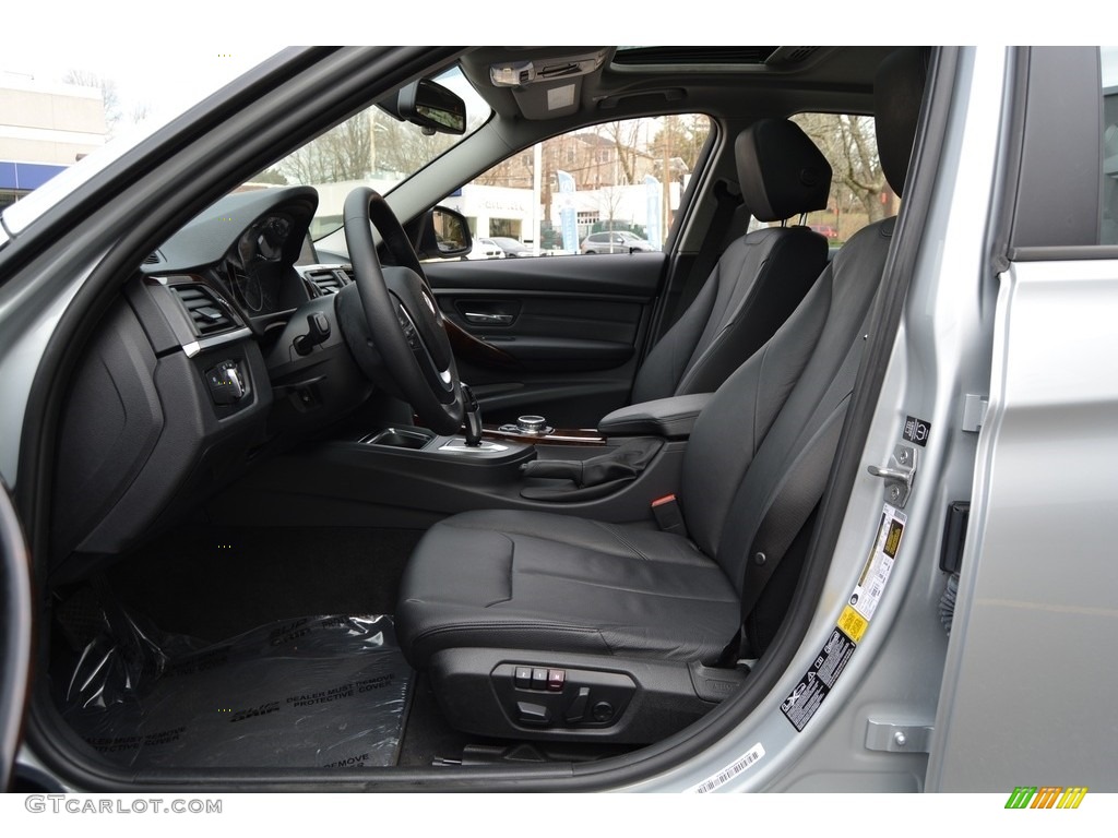 2014 3 Series 328i xDrive Sedan - Glacier Silver Metallic / Black photo #11