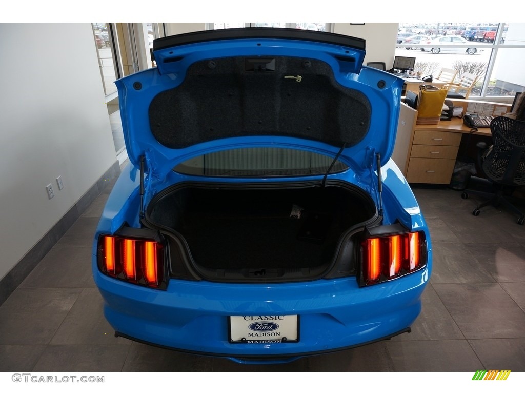 2017 Mustang GT Premium Coupe - Grabber Blue / Ebony photo #8