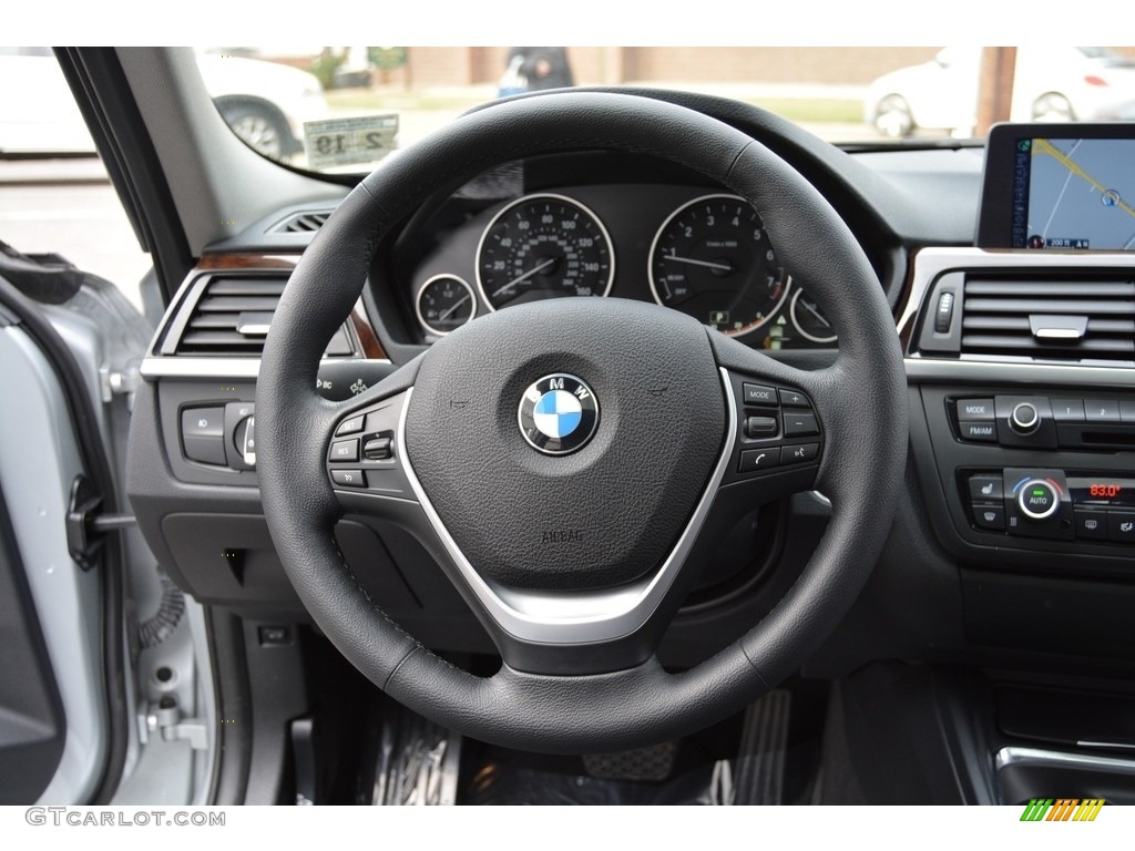 2014 3 Series 328i xDrive Sedan - Glacier Silver Metallic / Black photo #18