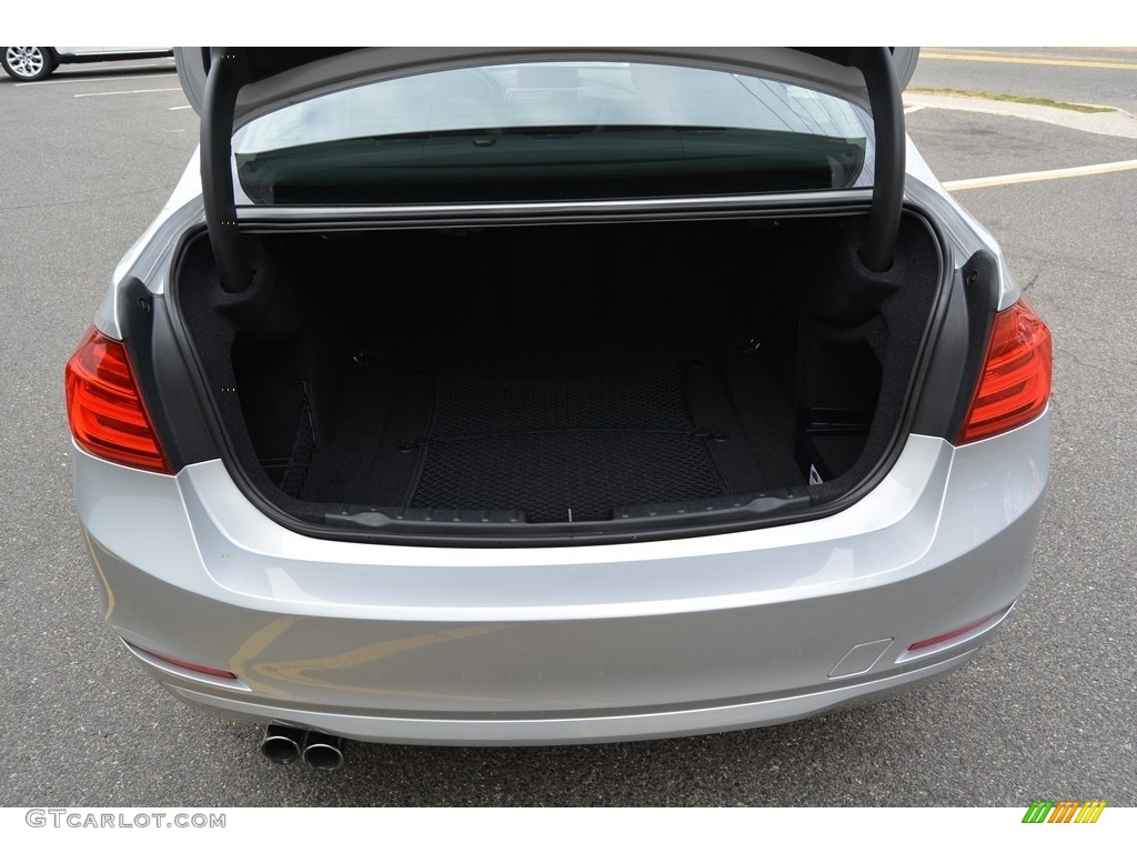 2014 3 Series 328i xDrive Sedan - Glacier Silver Metallic / Black photo #22
