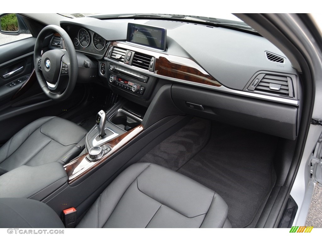 2014 3 Series 328i xDrive Sedan - Glacier Silver Metallic / Black photo #27