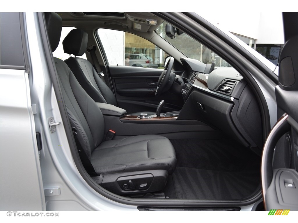 2014 3 Series 328i xDrive Sedan - Glacier Silver Metallic / Black photo #28