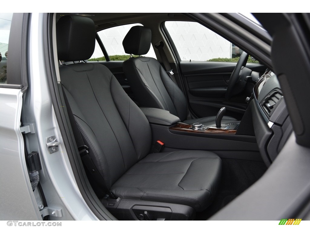 2014 3 Series 328i xDrive Sedan - Glacier Silver Metallic / Black photo #29