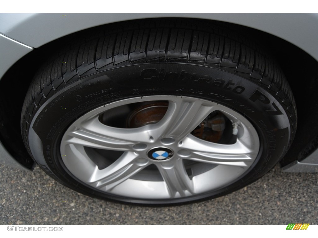 2014 3 Series 328i xDrive Sedan - Glacier Silver Metallic / Black photo #33