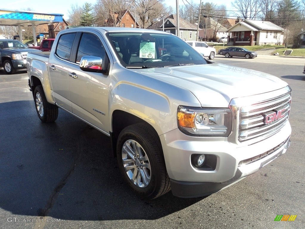 Quicksilver Metallic 2016 GMC Canyon SLT Crew Cab 4x4 Exterior Photo #119180483