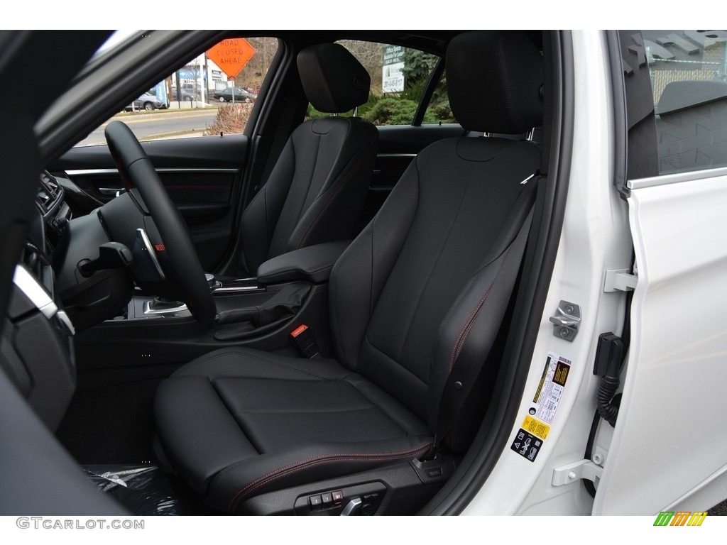 2017 3 Series 330i xDrive Sedan - Alpine White / Black photo #13