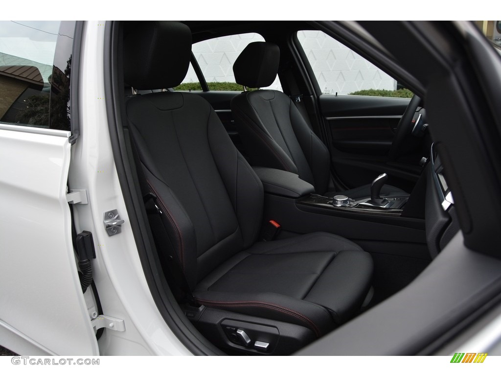 2017 3 Series 330i xDrive Sedan - Alpine White / Black photo #29
