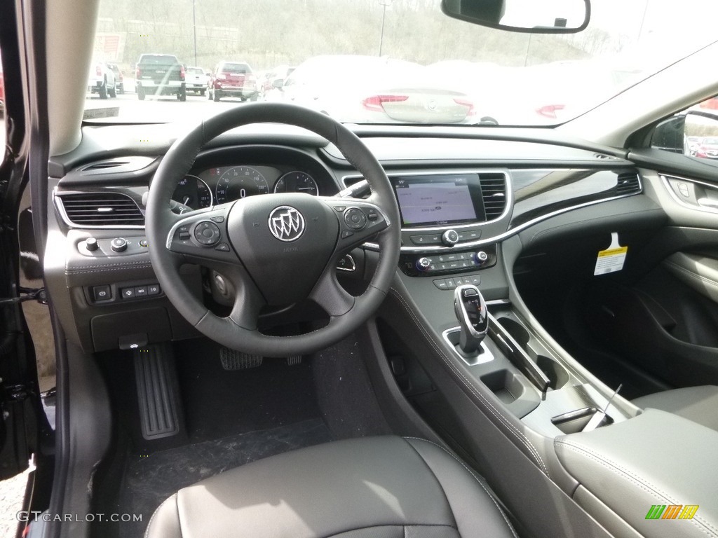 Ebony Interior 2017 Buick LaCrosse Premium AWD Photo #119182967