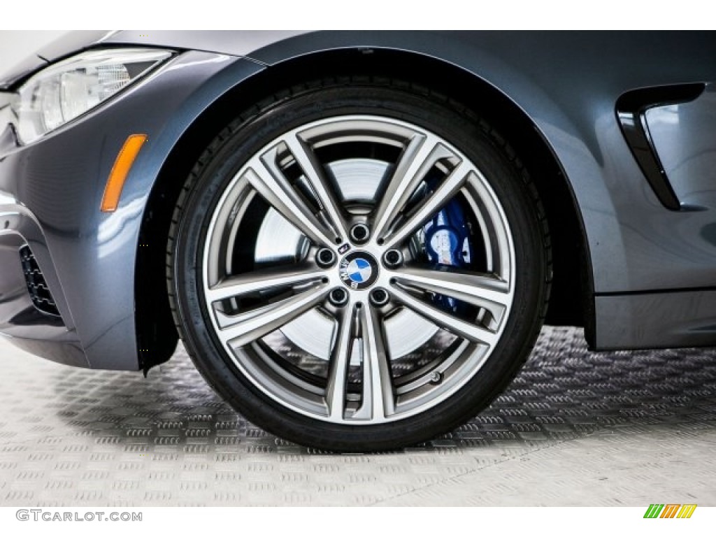 2014 4 Series 435i Coupe - Mineral Grey Metallic / Black photo #8