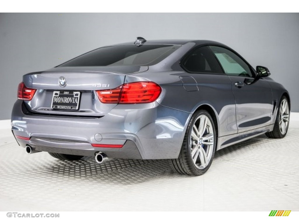 2014 4 Series 435i Coupe - Mineral Grey Metallic / Black photo #13