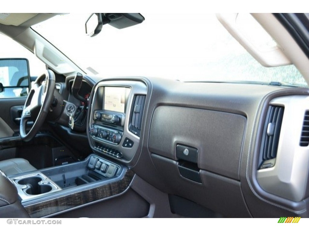 2015 Sierra 3500HD Denali Crew Cab 4x4 - Iridium Metallic / Denali Cocoa/Light Cashmere photo #15