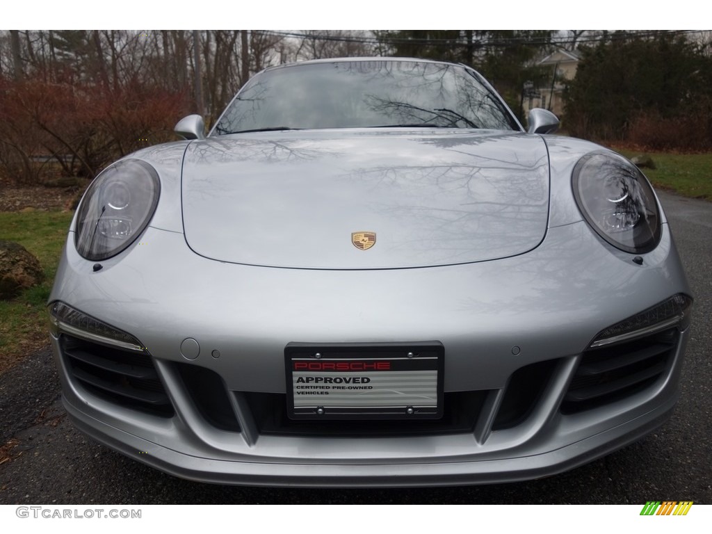 2015 911 Carrera GTS Coupe - Rhodium Silver Metallic / Black w/Alcantara photo #2