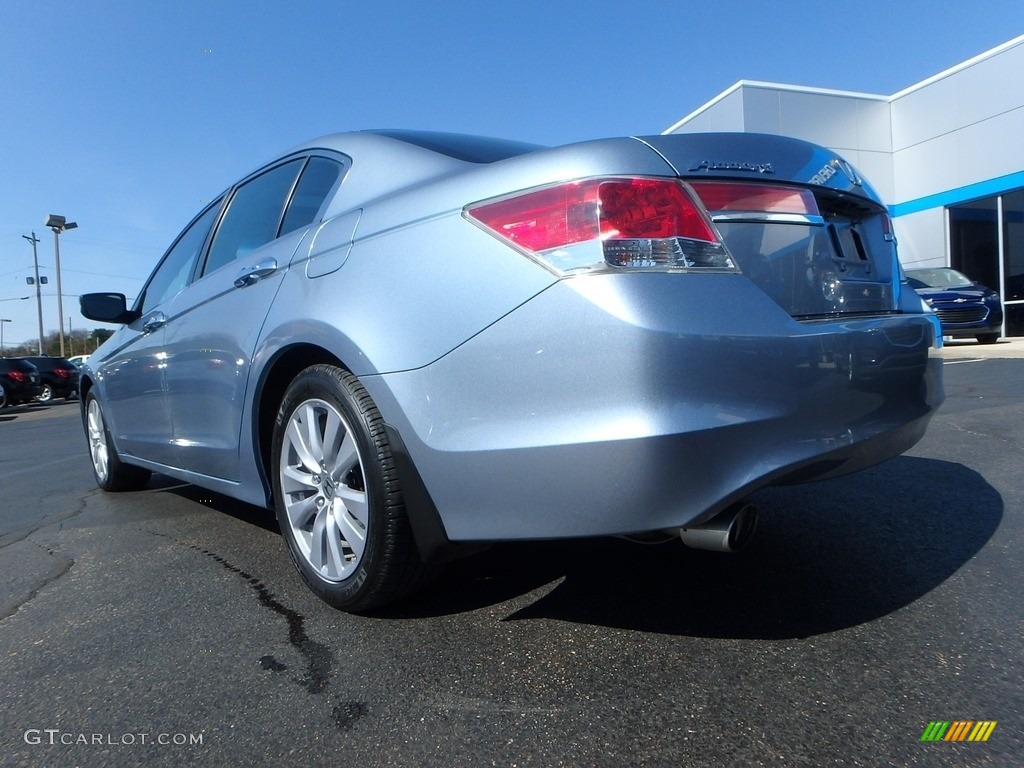 2011 Accord EX-L V6 Sedan - Celestial Blue Metallic / Black photo #5