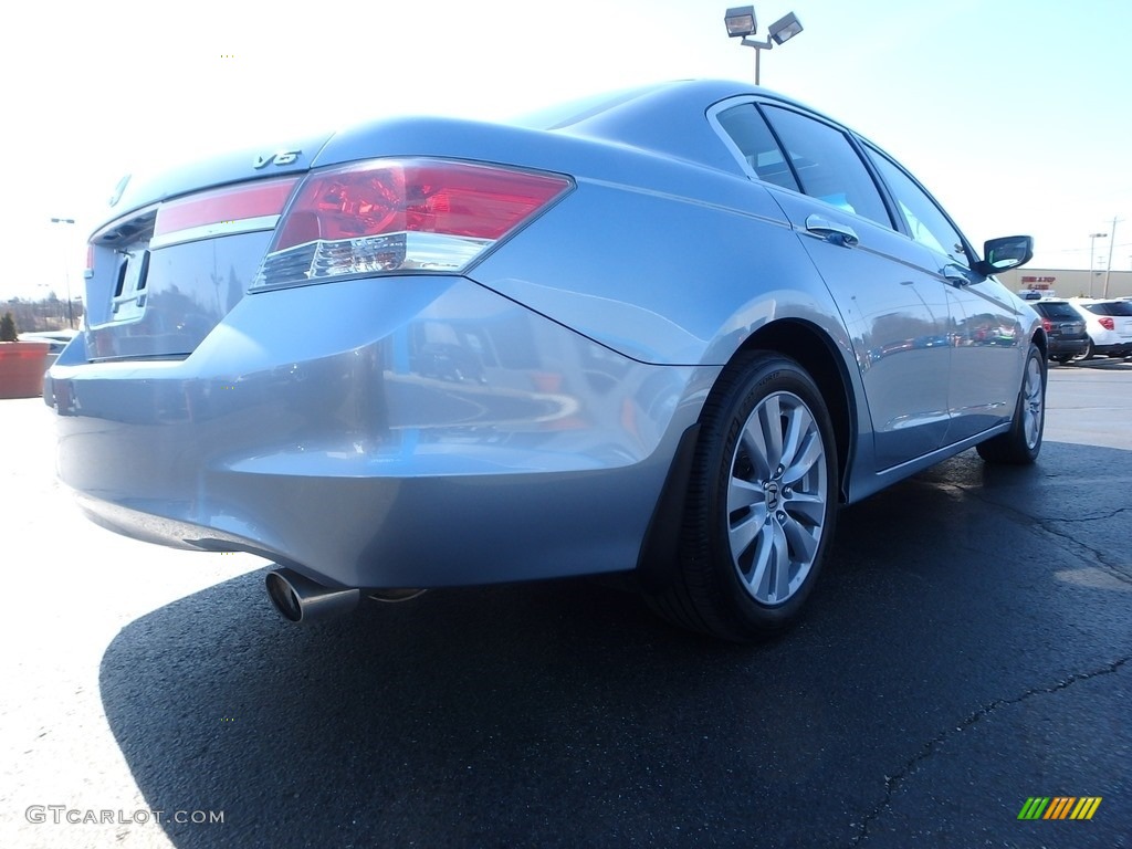 2011 Accord EX-L V6 Sedan - Celestial Blue Metallic / Black photo #8