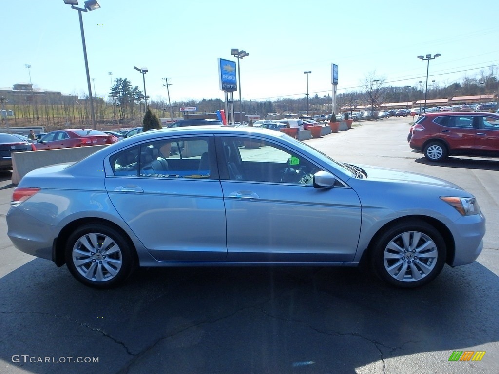 2011 Accord EX-L V6 Sedan - Celestial Blue Metallic / Black photo #9