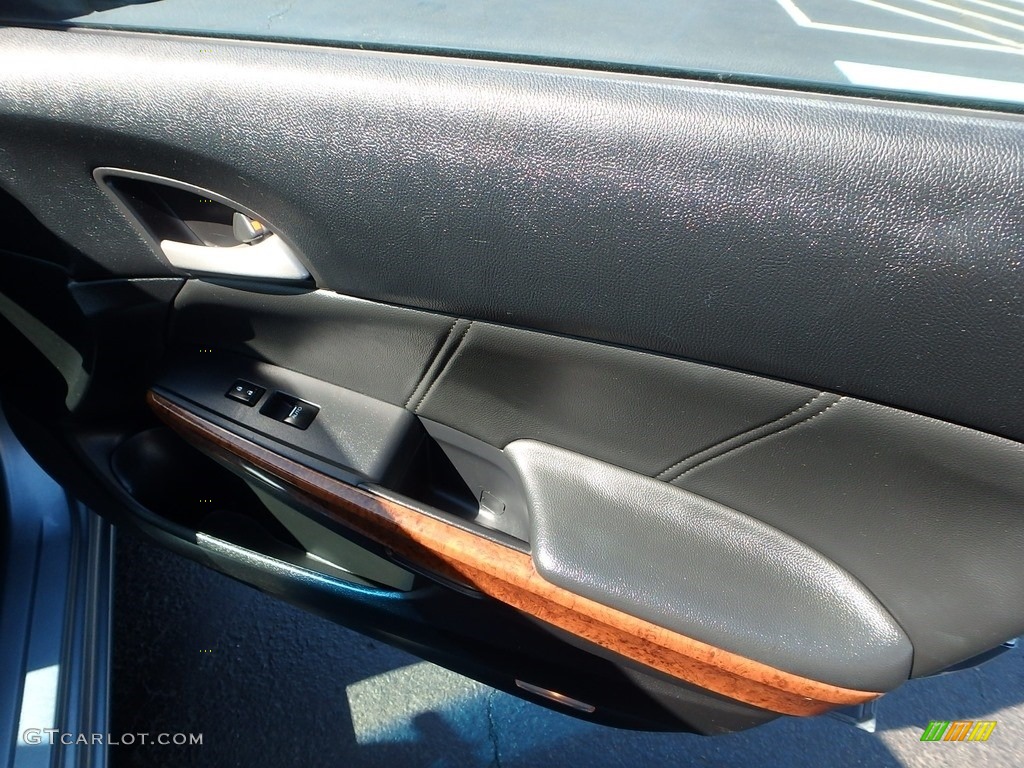 2011 Accord EX-L V6 Sedan - Celestial Blue Metallic / Black photo #16