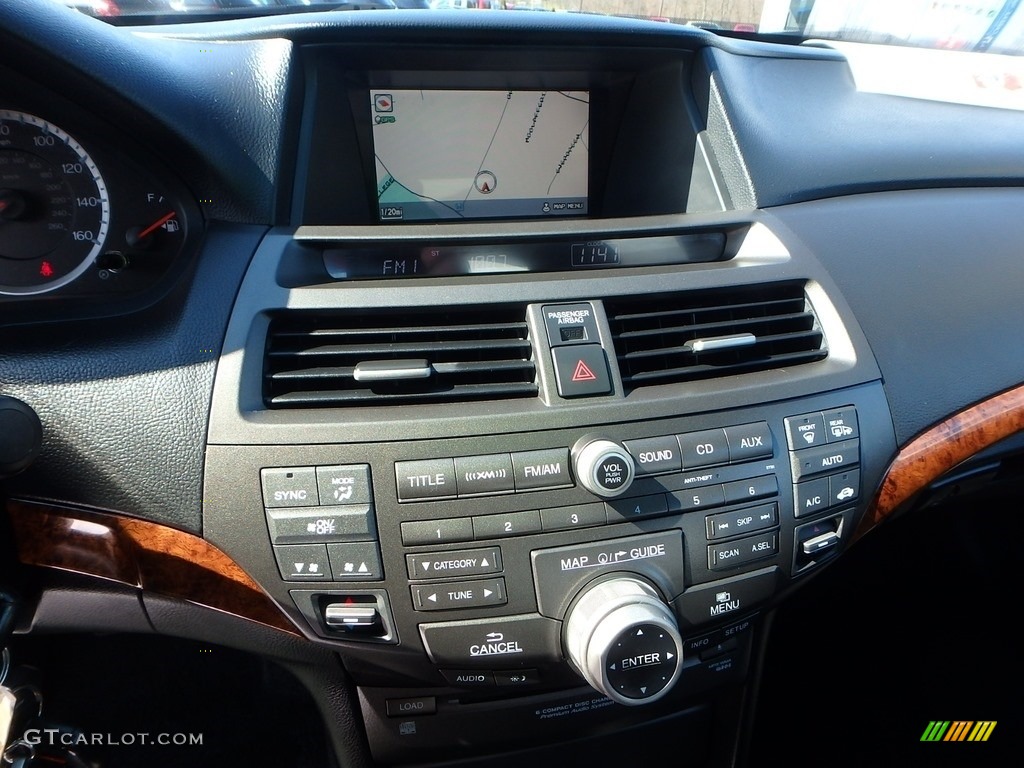 2011 Accord EX-L V6 Sedan - Celestial Blue Metallic / Black photo #27