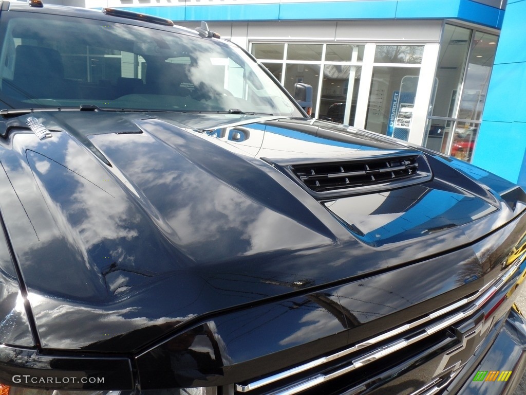 2017 Silverado 2500HD LTZ Crew Cab 4x4 - Black / Jet Black photo #16