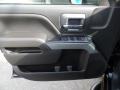 2017 Chevrolet Silverado 2500HD Jet Black Interior Door Panel Photo