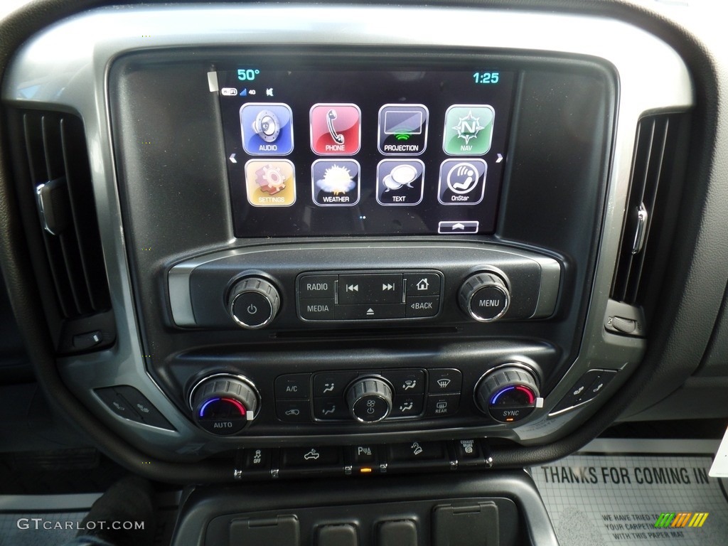 2017 Chevrolet Silverado 2500HD LTZ Crew Cab 4x4 Controls Photo #119187047