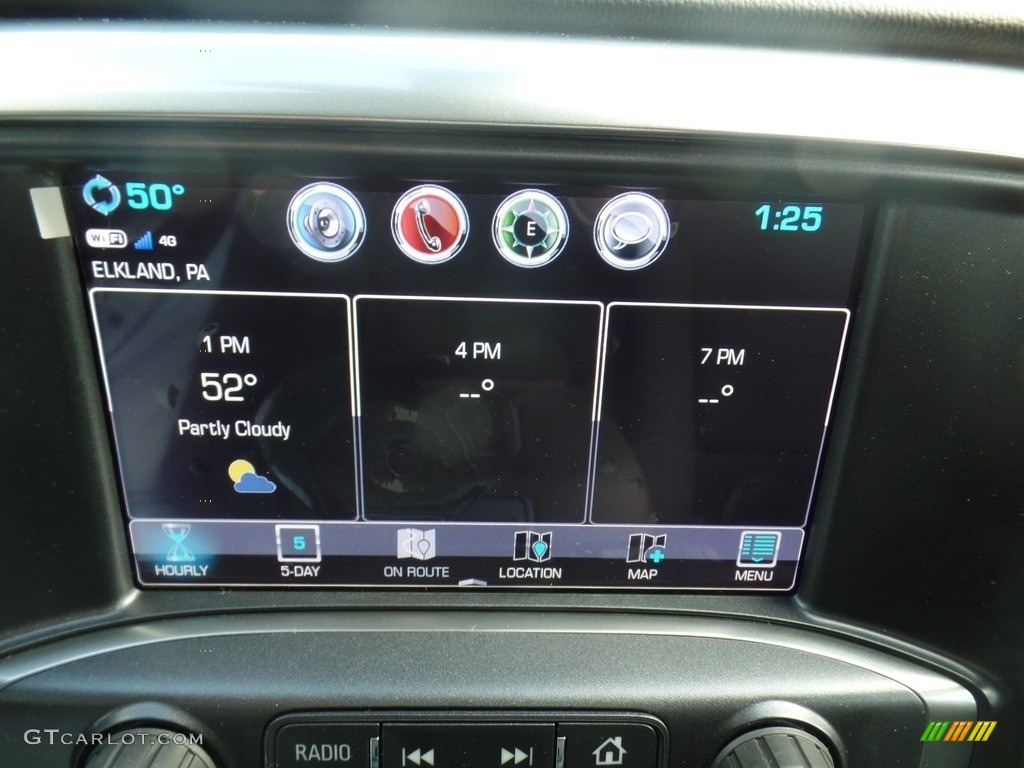 2017 Chevrolet Silverado 2500HD LTZ Crew Cab 4x4 Controls Photo #119187119