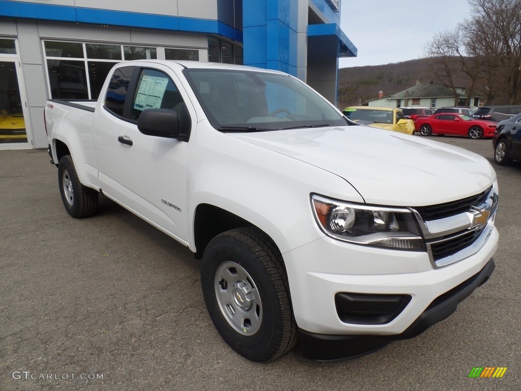 Summit White 2017 Chevrolet Colorado WT Extended Cab 4x4 Exterior Photo #119187860