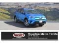 2017 Electric Storm Metallic Toyota RAV4 LE  photo #1