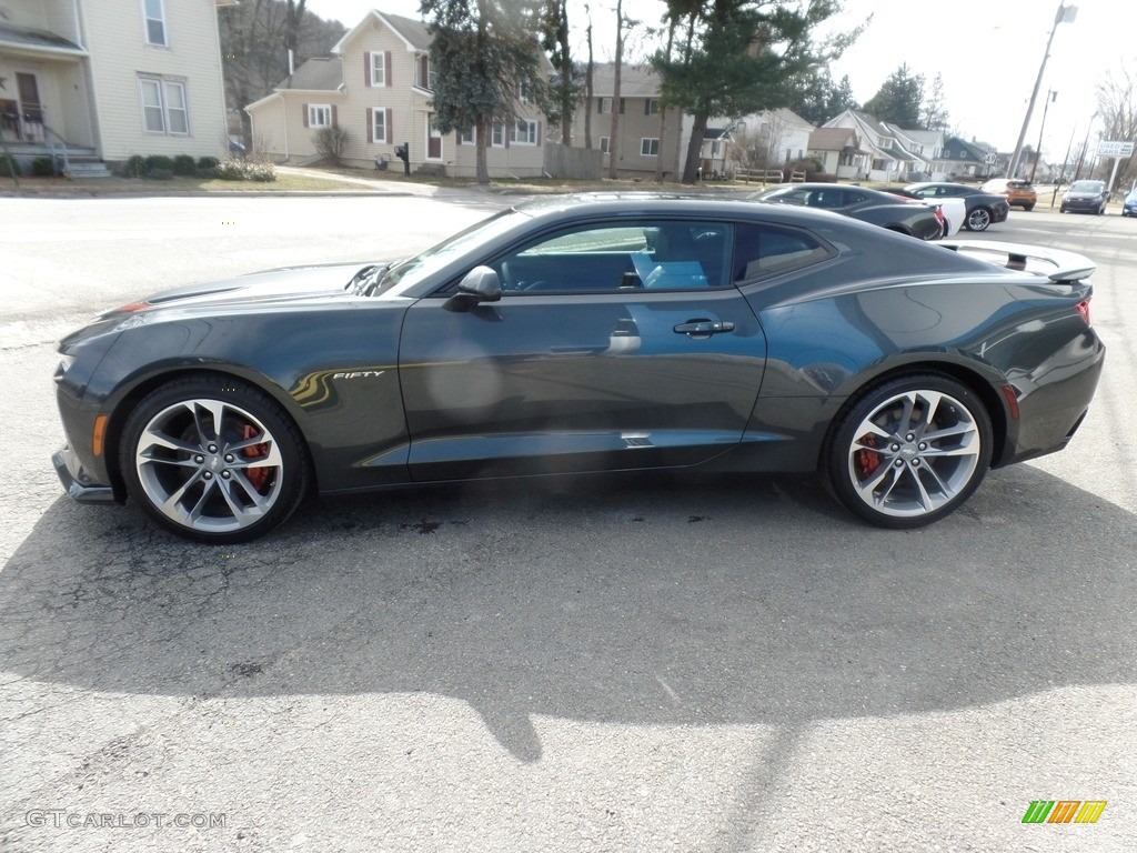 2017 Camaro SS Convertible 50th Anniversary - Nightfall Gray Metallic / 50th Anniversary Jet Black/Dark Gray photo #4