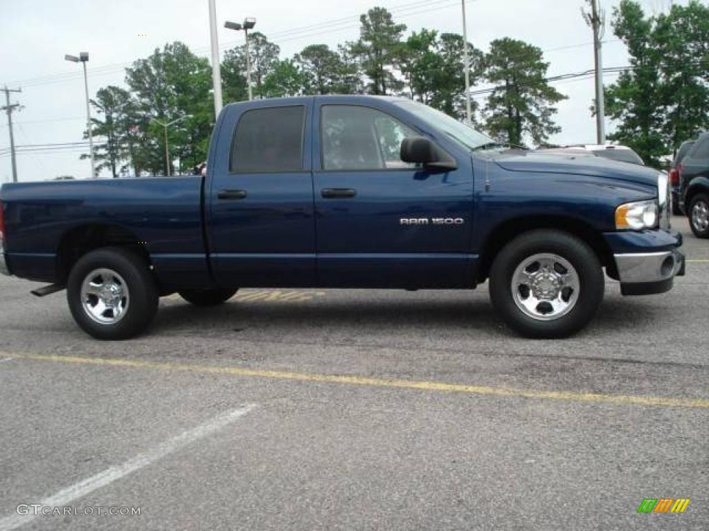 2005 Ram 1500 SLT Quad Cab - Patriot Blue Pearl / Dark Slate Gray photo #5