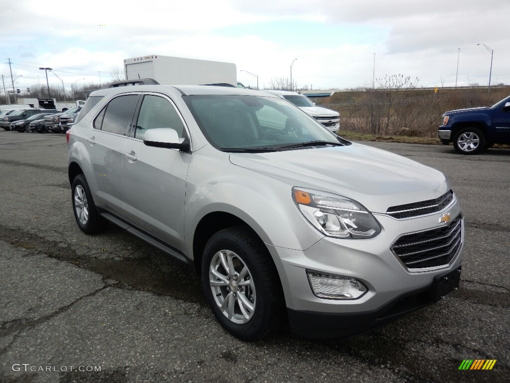 2017 Equinox LT - Silver Ice Metallic / Jet Black photo #3