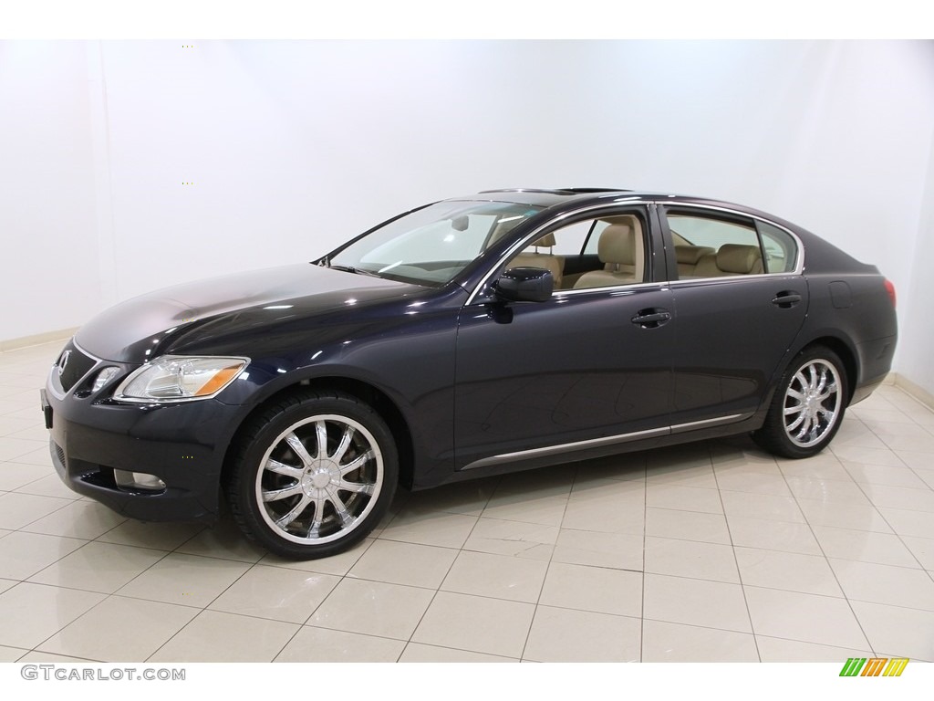 2006 GS 300 AWD - Blue Onyx Pearl / Cashmere photo #3