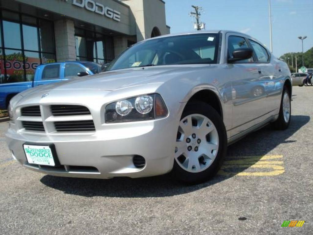 Bright Silver Metallic Dodge Charger