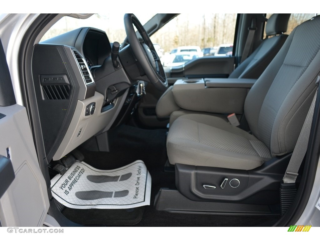 2017 F150 XLT SuperCrew 4x4 - Ingot Silver / Earth Gray photo #11