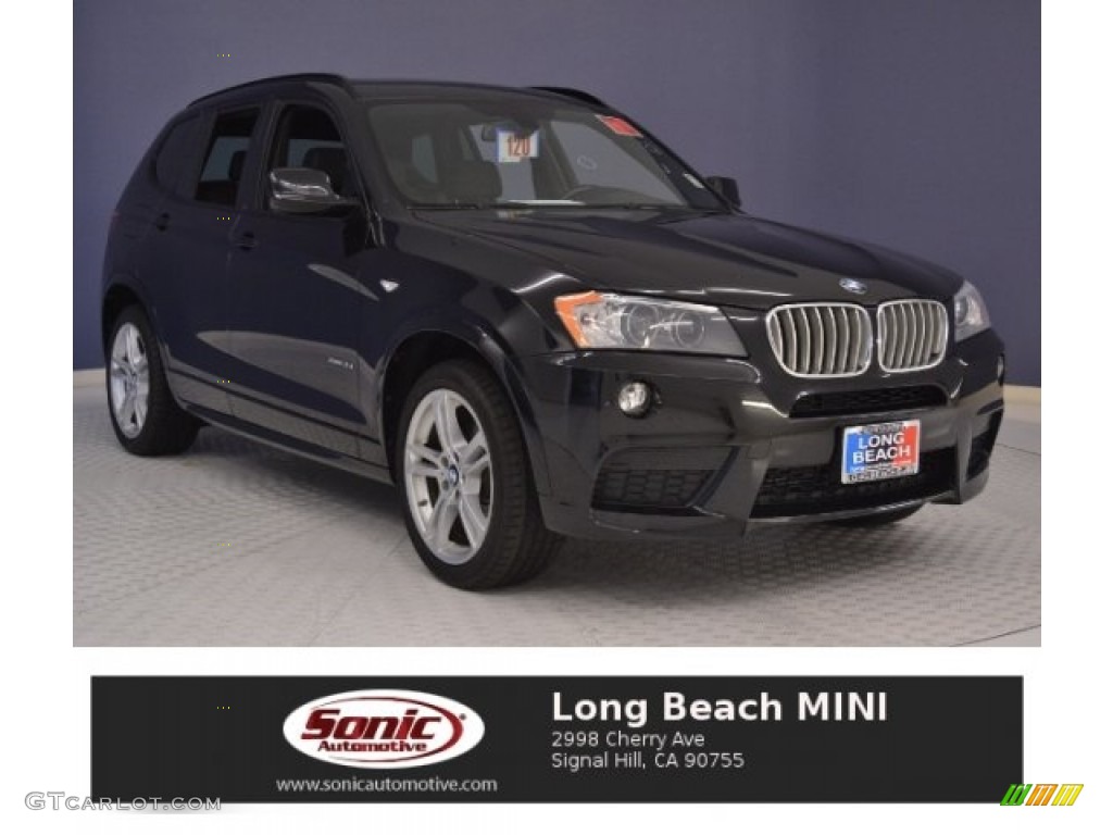 Black Sapphire Metallic BMW X3