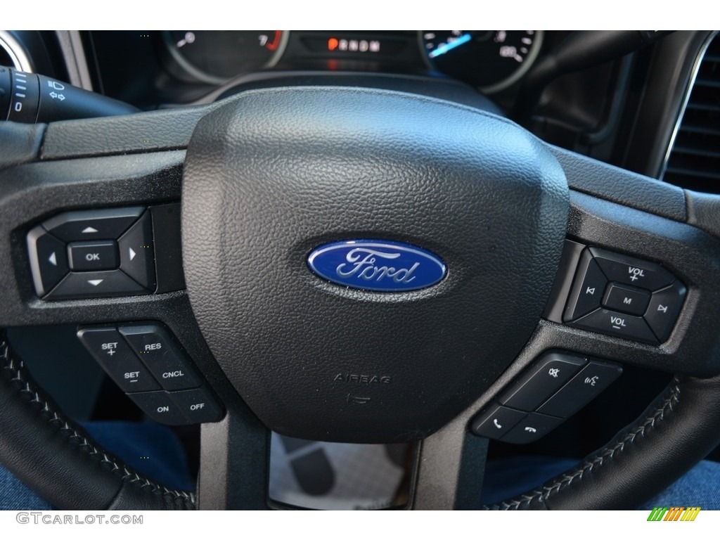 2017 F150 XLT SuperCrew 4x4 - Ingot Silver / Earth Gray photo #25