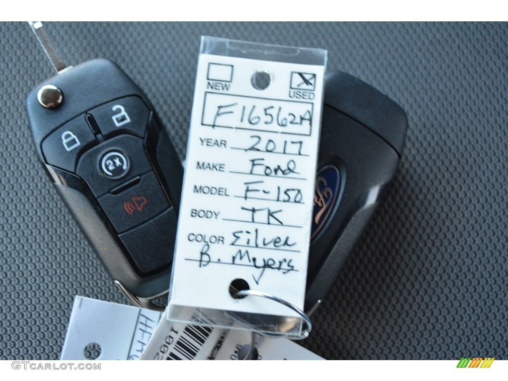 2017 F150 XLT SuperCrew 4x4 - Ingot Silver / Earth Gray photo #28